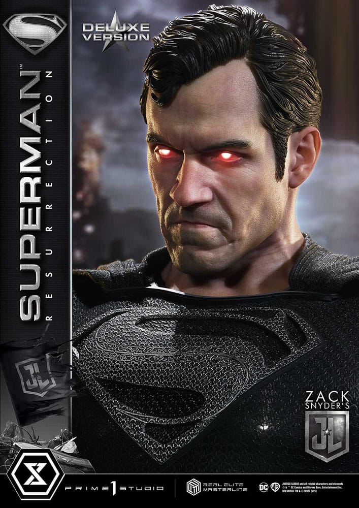 Zack Snyder's Justice League statuette Real Elite Masterline Series 1/3 Superman Resurrection Deluxe Ver. 95 cm