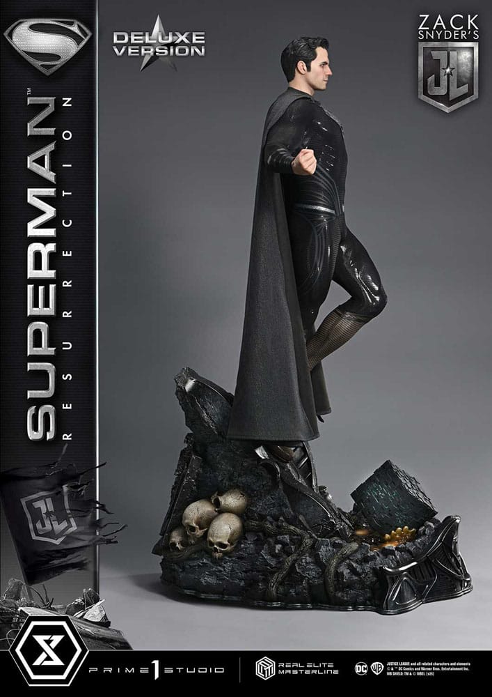 Zack Snyder's Justice League statuette Real Elite Masterline Series 1/3 Superman Resurrection Deluxe Ver. 95 cm