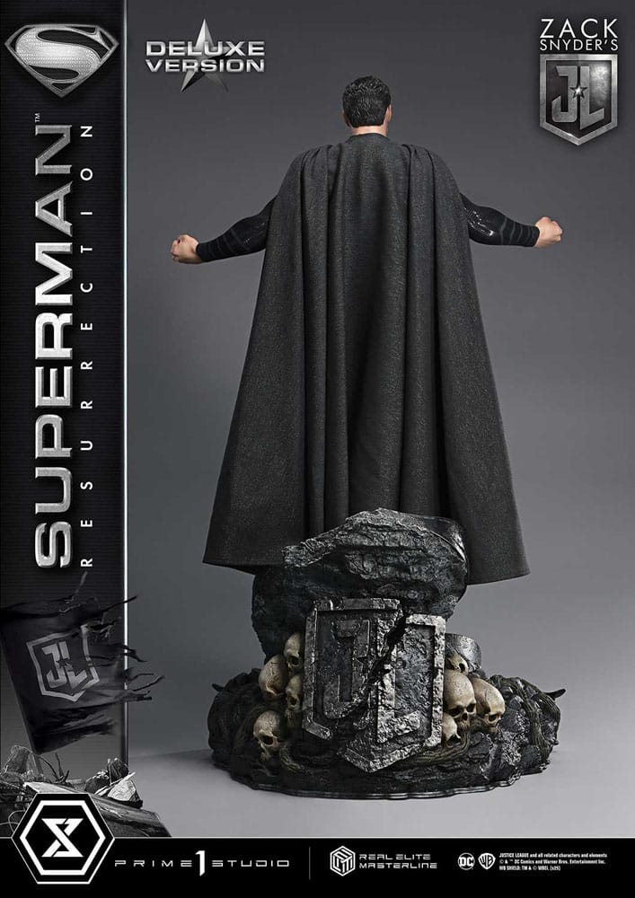 Zack Snyder's Justice League statuette Real Elite Masterline Series 1/3 Superman Resurrection Deluxe Ver. 95 cm