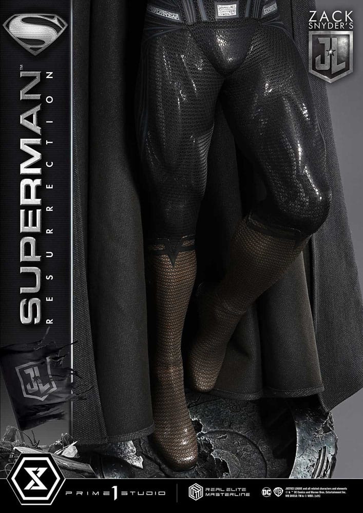 Zack Snyder's Justice League statuette Real Elite Masterline Series 1/3 Superman Resurrection Deluxe Ver. 95 cm