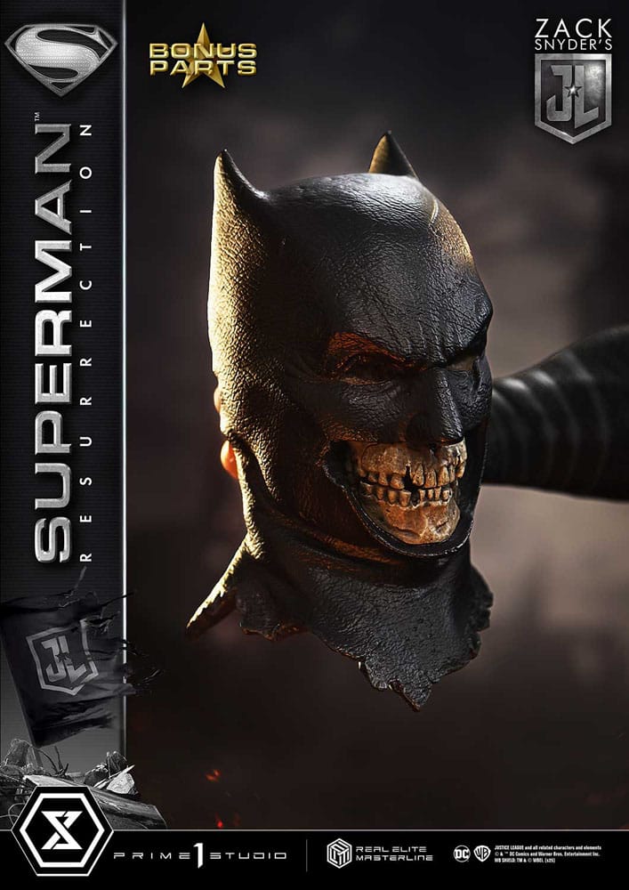 Zack Snyder's Justice League statuette Real Elite Masterline Series 1/3 Superman Resurrection Deluxe Bonus Ver. 95 cm