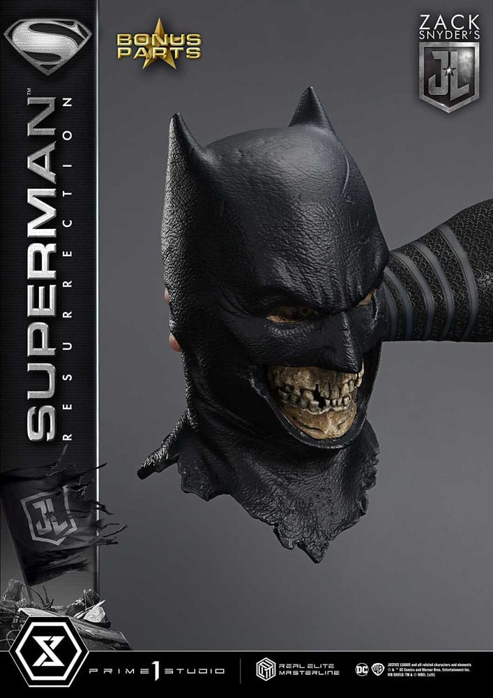 Zack Snyder's Justice League statuette Real Elite Masterline Series 1/3 Superman Resurrection Deluxe Bonus Ver. 95 cm