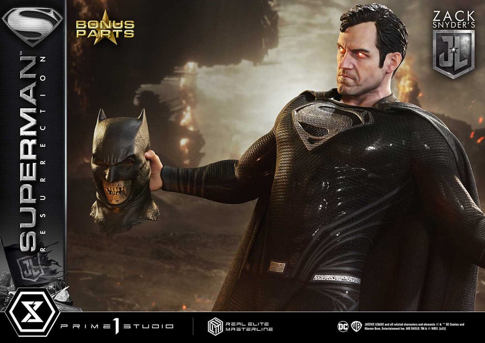 Zack Snyder's Justice League statuette Real Elite Masterline Series 1/3 Superman Resurrection Deluxe Bonus Ver. 95 cm