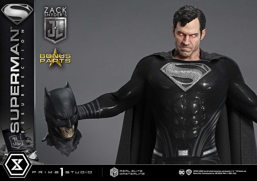 Zack Snyder's Justice League statuette Real Elite Masterline Series 1/3 Superman Resurrection Deluxe Bonus Ver. 95 cm