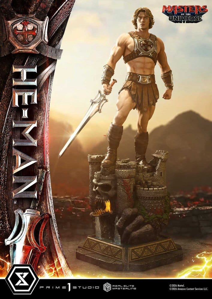 Masters of the Universe (2026 Film) Real Elite Masterline Series Statue 1/3 He-Man 93 cm