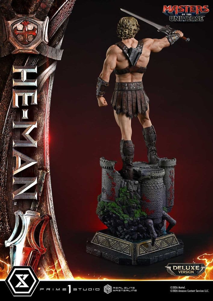 Masters of the Universe (2026 Film) Real Elite Masterline Series Statue 1/3 He-Man Deluxe Version 117 cm
