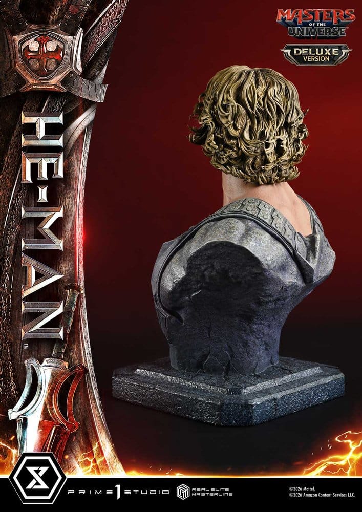 Masters of the Universe (2026 Film) Real Elite Masterline Series Statue 1/3 He-Man Deluxe Version 117 cm