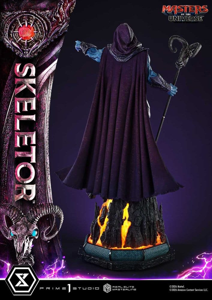 Les Maîtres de l'univers (2026 Film) Real Elite Masterline Series Statue 1/3 Skeletor 95 cm