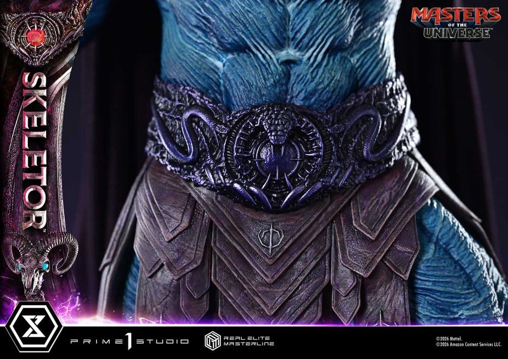 Les Maîtres de l'univers (2026 Film) Real Elite Masterline Series Statue 1/3 Skeletor 95 cm
