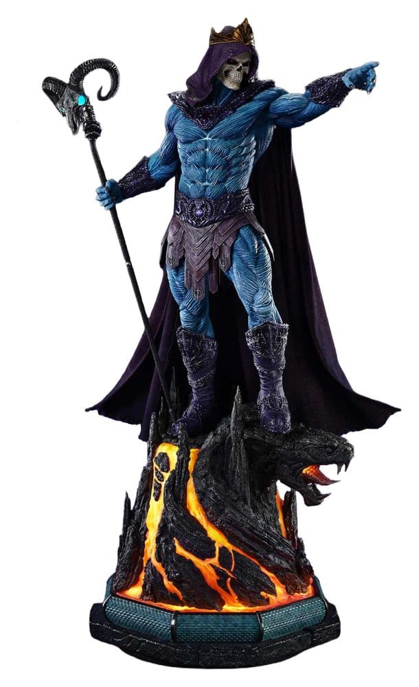 Les Maîtres de l'univers (2026 Film) Real Elite Masterline Series Statue 1/3 Skeletor Bonus Version 96 cm