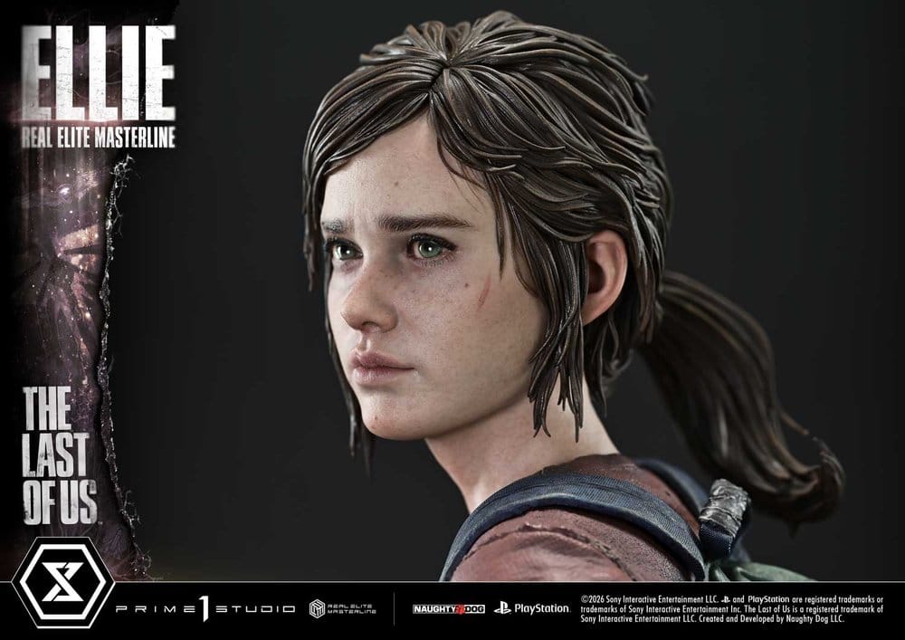 The Last of Us (Part I) Real Elite Masterline Statue 1/4 Ellie 46 cm