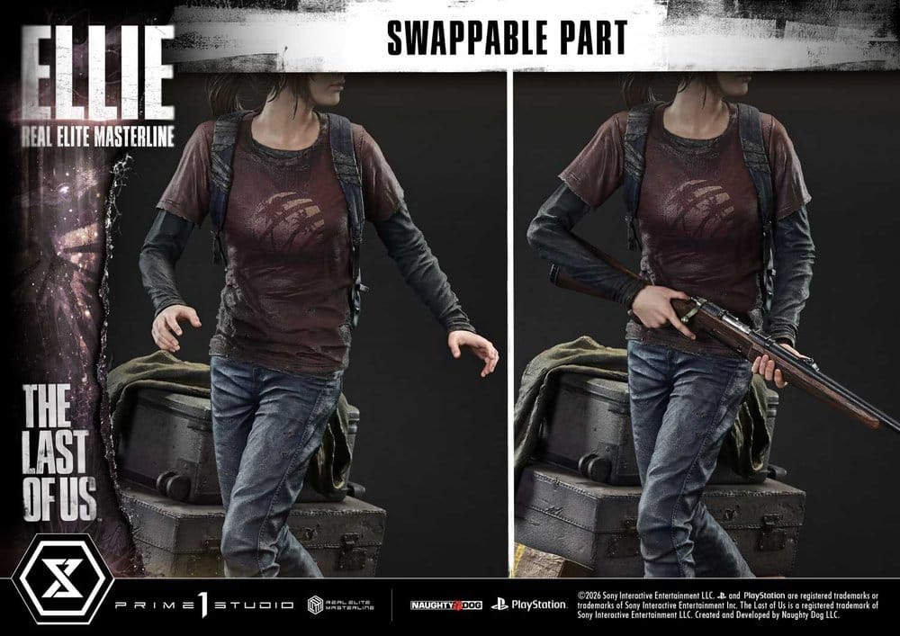 The Last of Us (Part I) Real Elite Masterline Statue 1/4 Ellie 46 cm