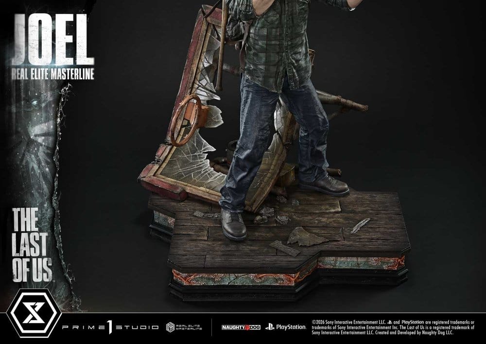 The Last of Us (Part I) Real Elite Masterline Statue 1/4 Joel 52 cm