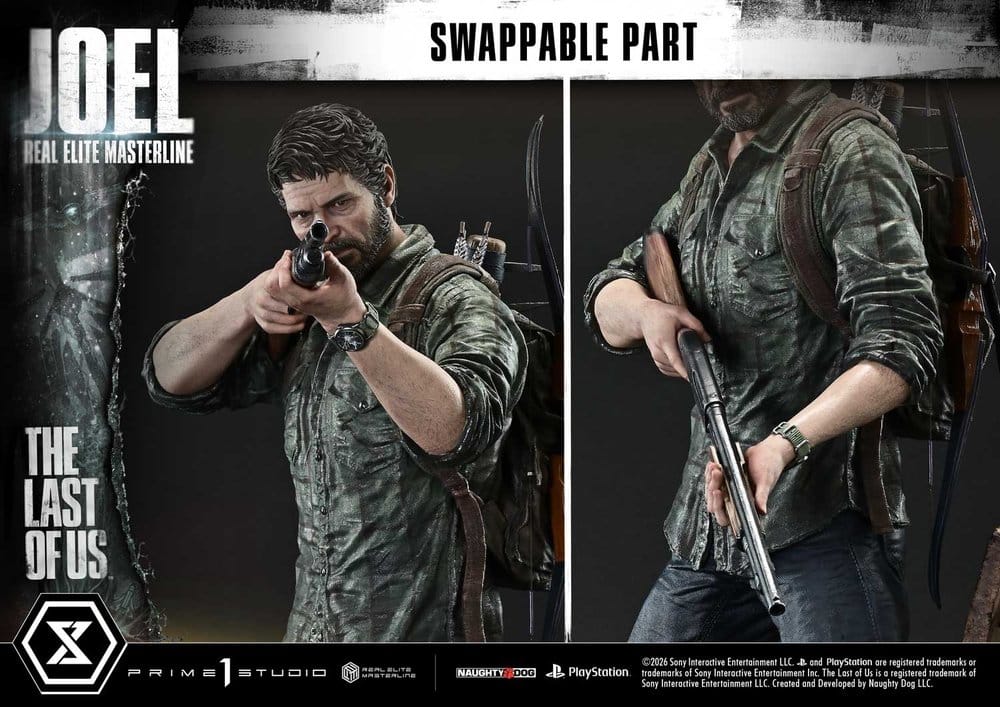 The Last of Us (Part I) Real Elite Masterline Statue 1/4 Joel 52 cm