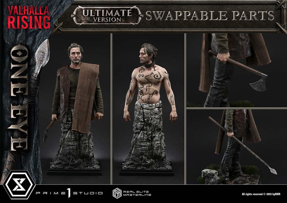 Valhalla Rising statuette Real Elite Masterline Series 1/4 One Eye Bonus Version 57 cm