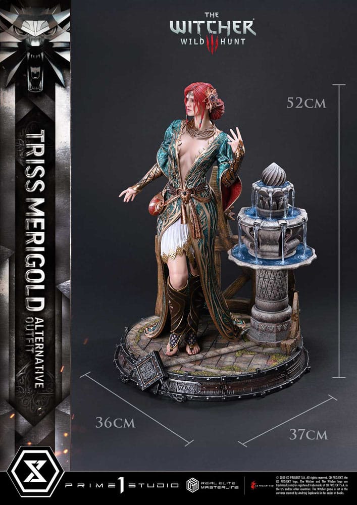 The Witcher 3: Wild Hunt statuette Real Elite Masterline Series 1/4 Triss Merigold 52 cm