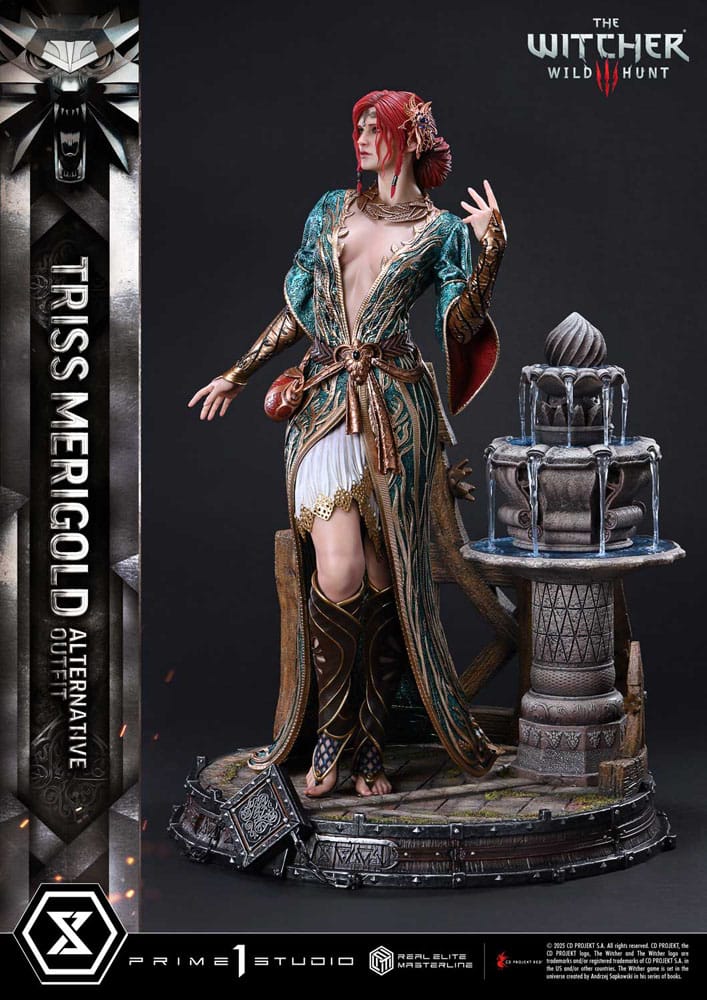 The Witcher 3: Wild Hunt statuette Real Elite Masterline Series 1/4 Triss Merigold Bonus Version 52 cm