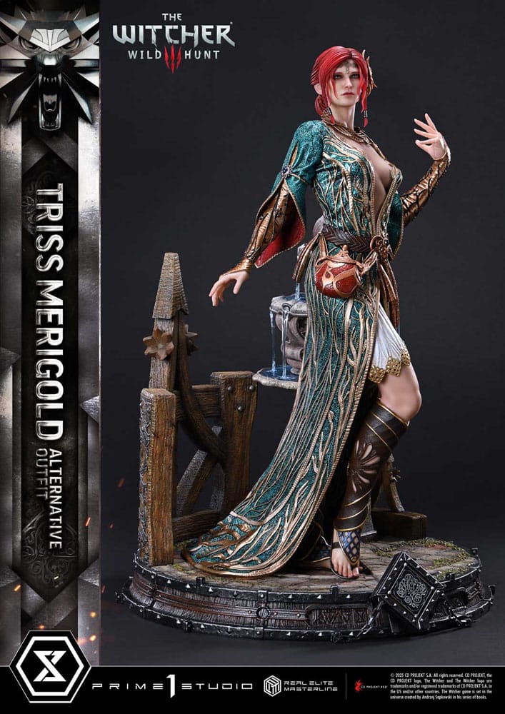 The Witcher 3: Wild Hunt statuette Real Elite Masterline Series 1/4 Triss Merigold Bonus Version 52 cm