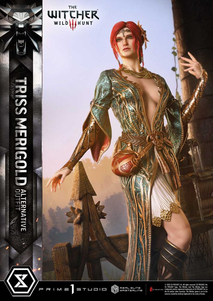 The Witcher 3: Wild Hunt statuette Real Elite Masterline Series 1/4 Triss Merigold Bonus Version 52 cm