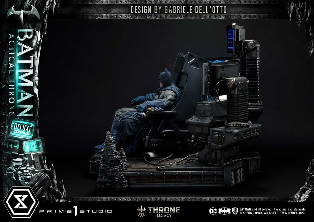 DC Comics statuette 1/3 Throne Legacy Collection Batman Tactical Throne Deluxe Bonus Version 57 cm