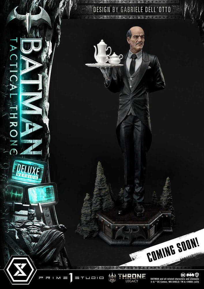 DC Comics statuette 1/3 Throne Legacy Collection Batman Tactical Throne Deluxe Bonus Version 57 cm