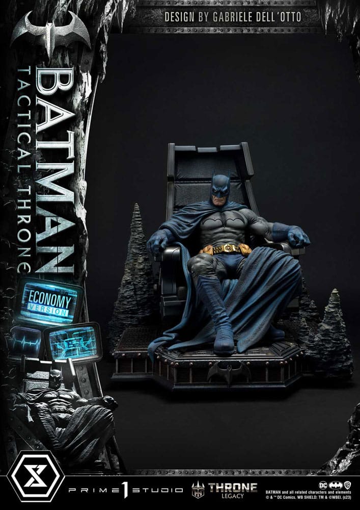 DC Comics statuette 1/3 Throne Legacy Collection Batman Tactical Throne Economy Version 46 cm
