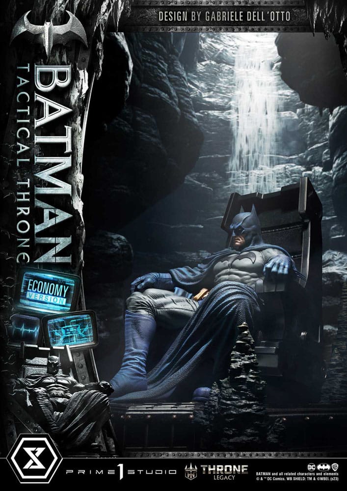DC Comics statuette 1/3 Throne Legacy Collection Batman Tactical Throne Economy Version 46 cm