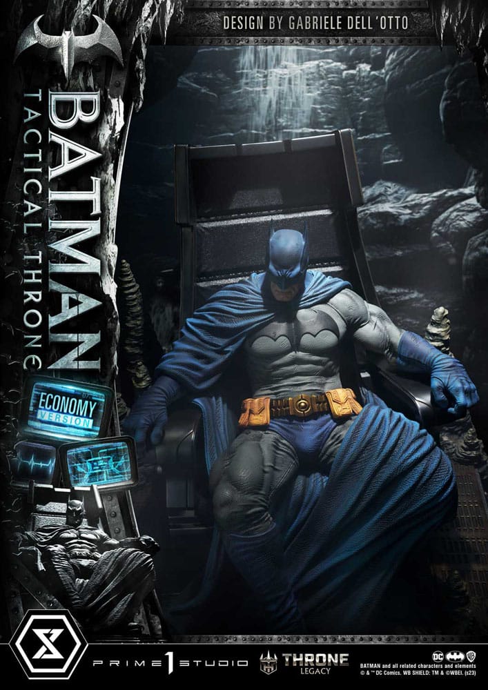 DC Comics statuette 1/3 Throne Legacy Collection Batman Tactical Throne Economy Version 46 cm