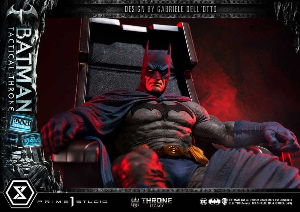 DC Comics statuette 1/3 Throne Legacy Collection Batman Tactical Throne Economy Version 46 cm
