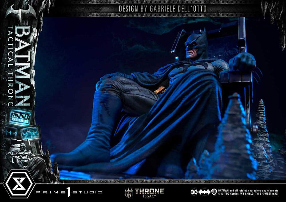 DC Comics statuette 1/3 Throne Legacy Collection Batman Tactical Throne Economy Version 46 cm