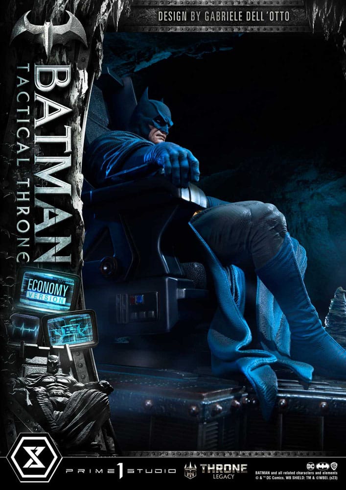 DC Comics statuette 1/3 Throne Legacy Collection Batman Tactical Throne Economy Version 46 cm