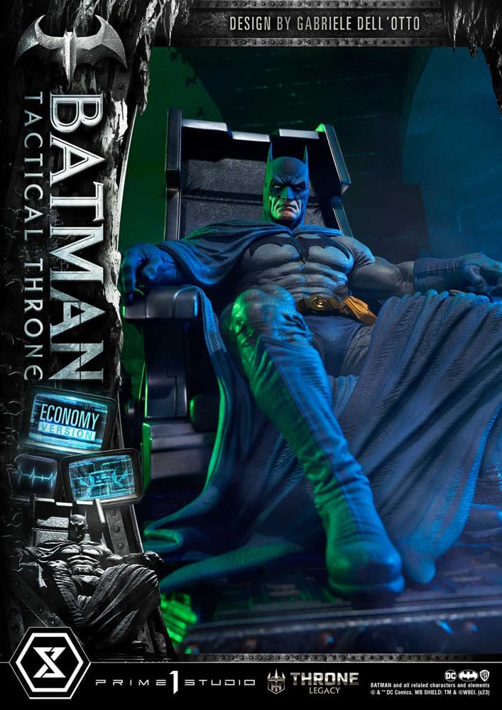DC Comics statuette 1/3 Throne Legacy Collection Batman Tactical Throne Economy Version 46 cm
