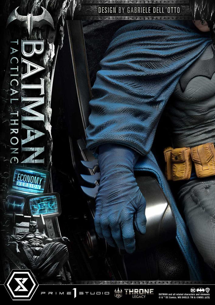 DC Comics statuette 1/3 Throne Legacy Collection Batman Tactical Throne Economy Version 46 cm