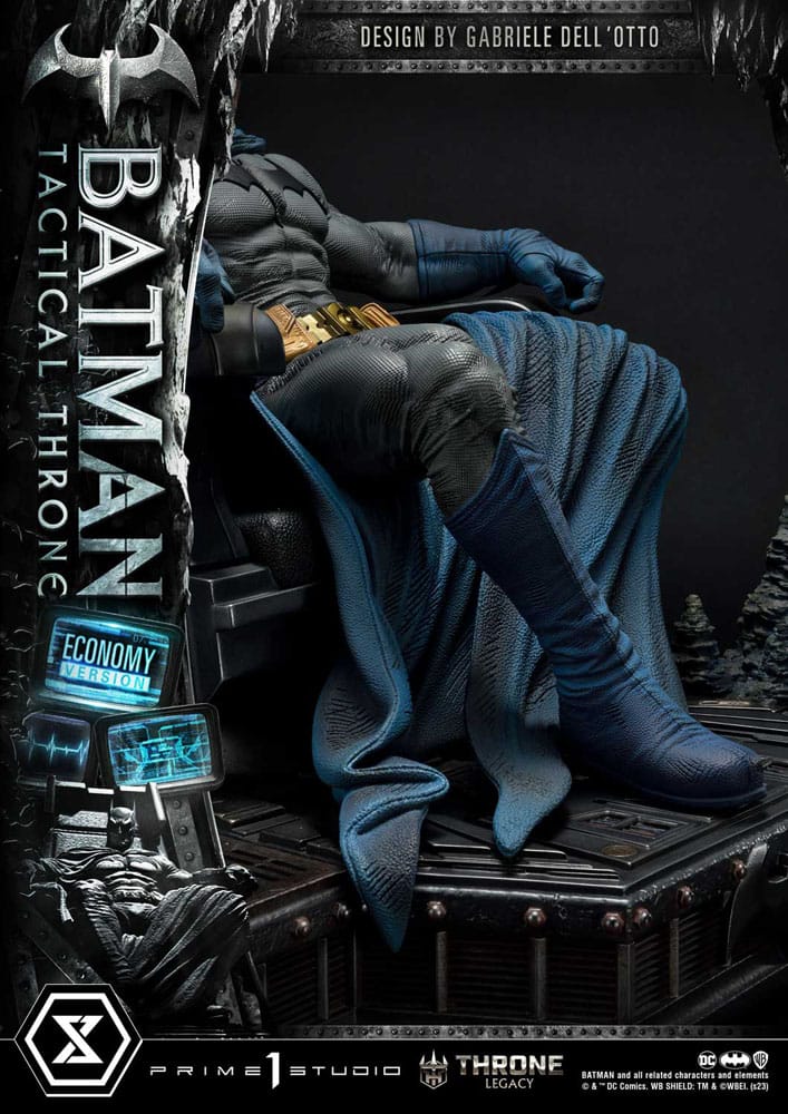DC Comics statuette 1/3 Throne Legacy Collection Batman Tactical Throne Economy Version 46 cm
