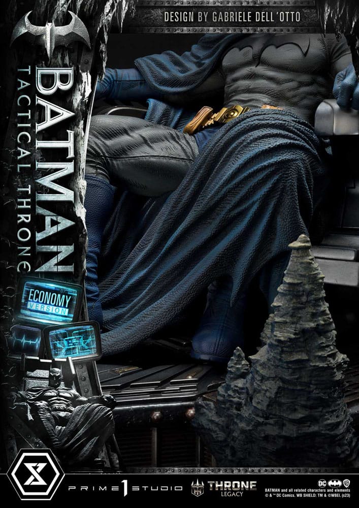 DC Comics statuette 1/3 Throne Legacy Collection Batman Tactical Throne Economy Version 46 cm