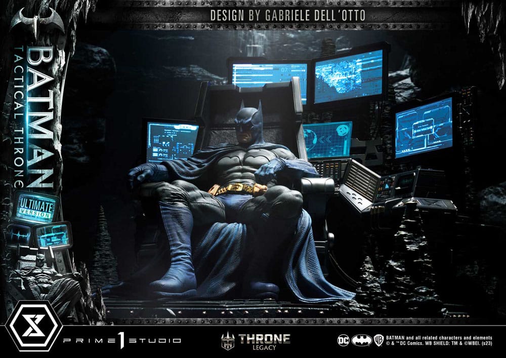 DC Comics statuette 1/3 Throne Legacy Collection Batman Tactical Throne Ultimate Version 57 cm