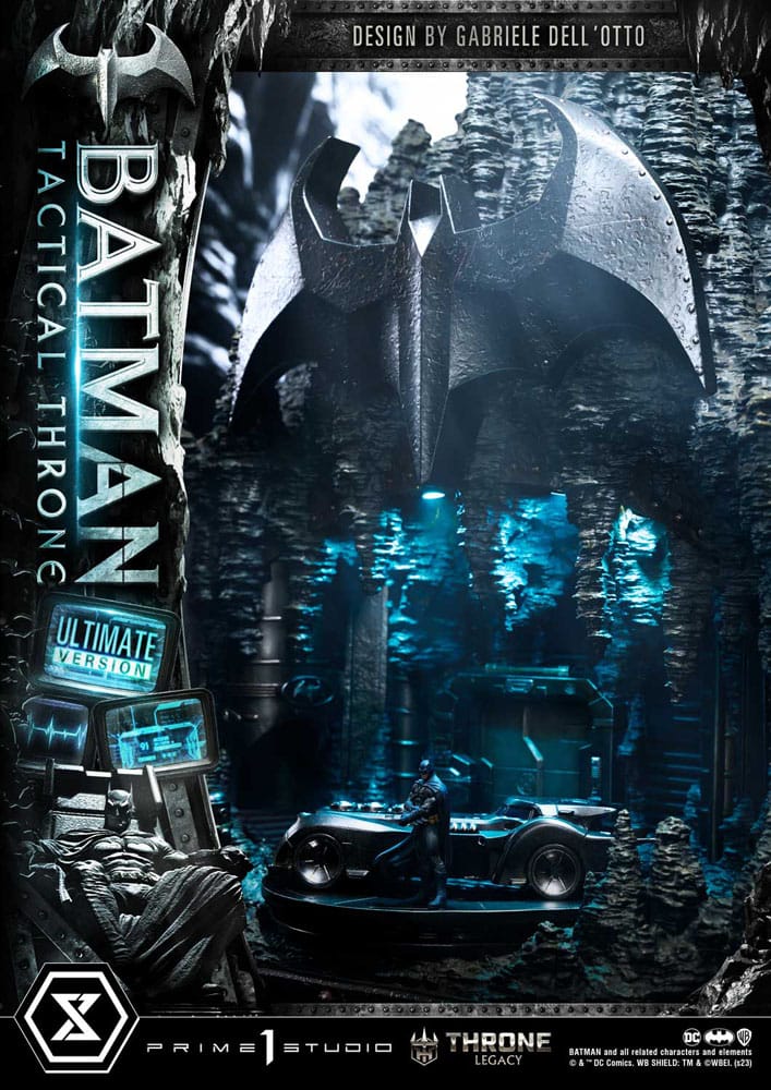 DC Comics statuette 1/3 Throne Legacy Collection Batman Tactical Throne Ultimate Version 57 cm