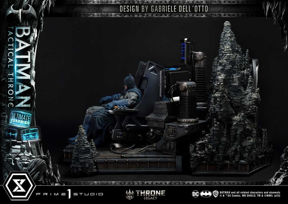 DC Comics statuette 1/3 Throne Legacy Collection Batman Tactical Throne Ultimate Bonus Version 57 cm