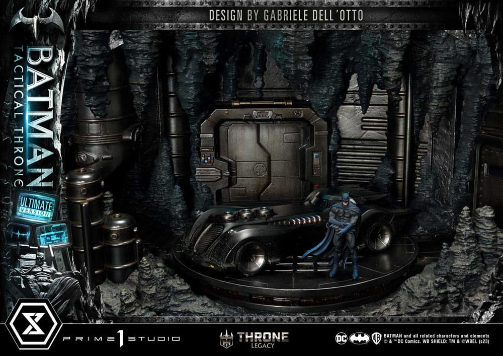 DC Comics statuette 1/3 Throne Legacy Collection Batman Tactical Throne Ultimate Bonus Version 57 cm