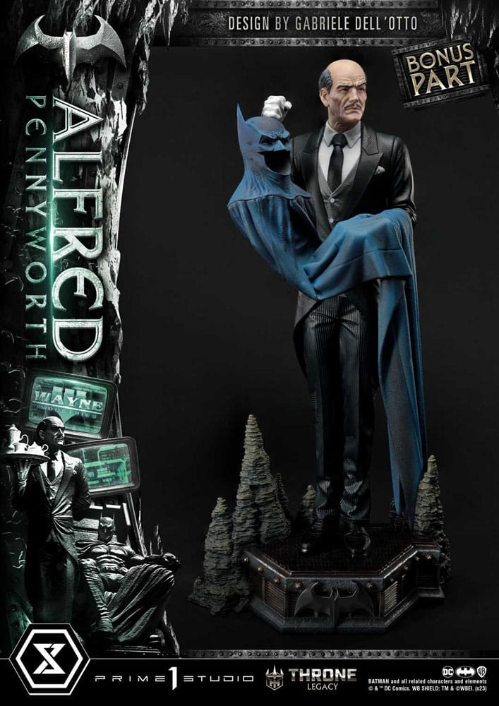 DC Comics statuette Throne Legacy Series Alfred Pennyworth (Batman Comics) Bonus Version 57 cm