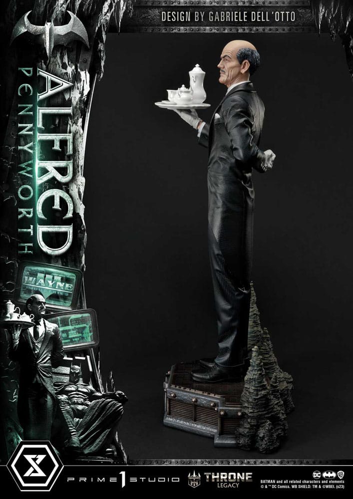 DC Comics statuette Throne Legacy Series Alfred Pennyworth (Batman Comics) Bonus Version 57 cm