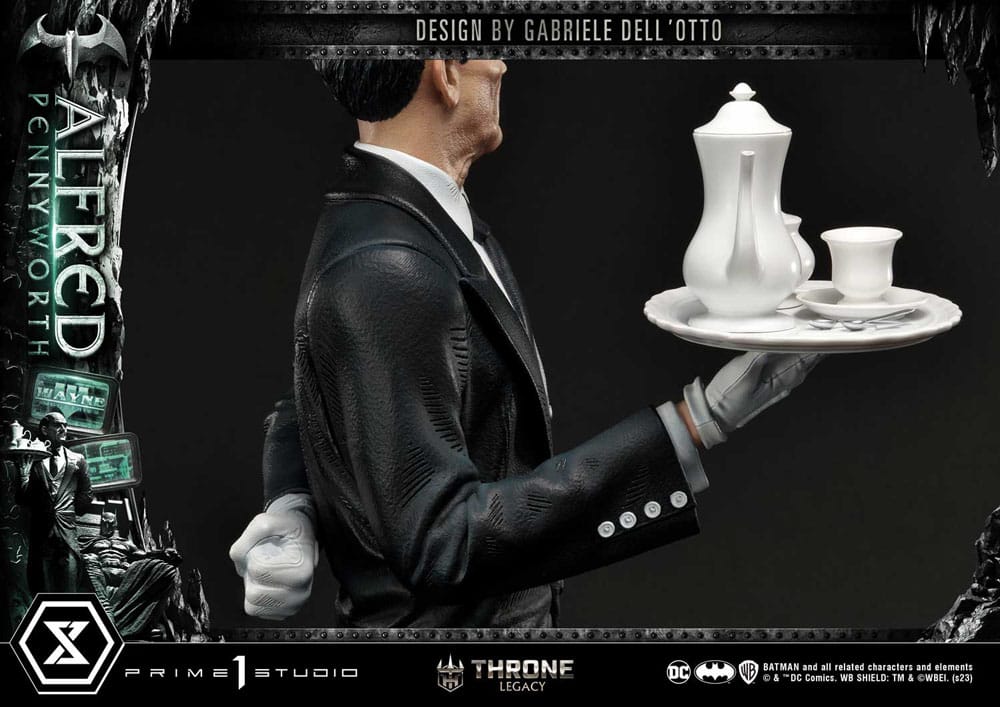 DC Comics statuette Throne Legacy Series Alfred Pennyworth (Batman Comics) Bonus Version 57 cm