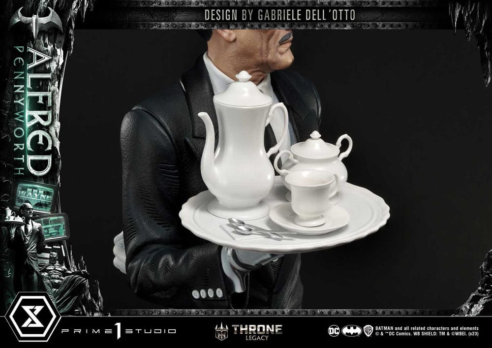 DC Comics statuette Throne Legacy Series Alfred Pennyworth (Batman Comics) Bonus Version 57 cm