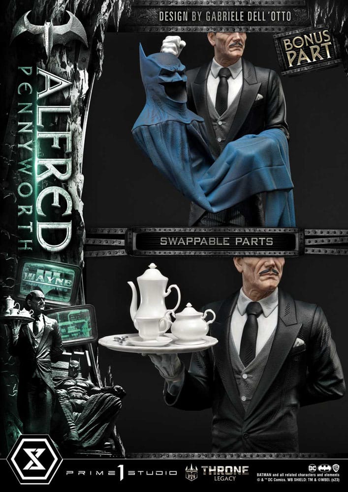 DC Comics statuette Throne Legacy Series Alfred Pennyworth (Batman Comics) Bonus Version 57 cm