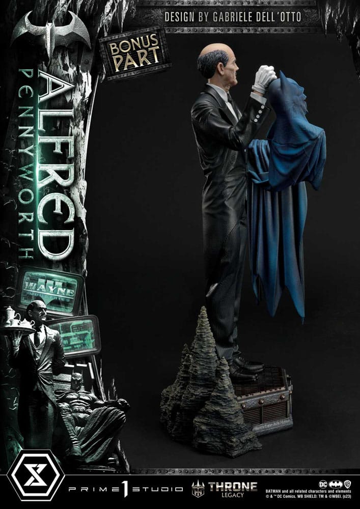 DC Comics statuette Throne Legacy Series Alfred Pennyworth (Batman Comics) Bonus Version 57 cm