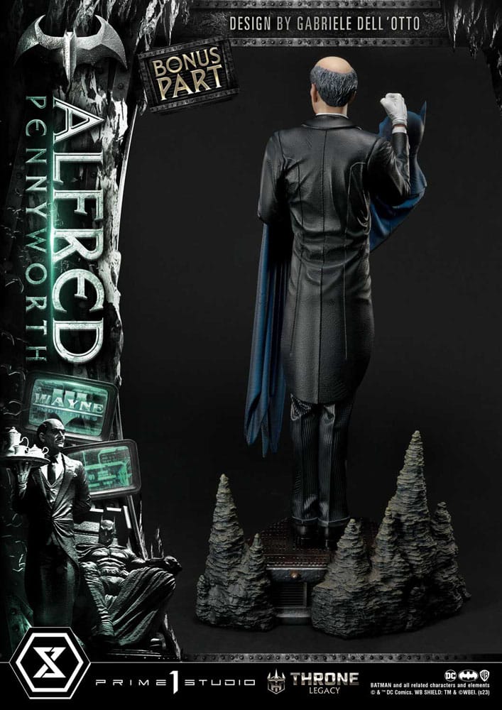 DC Comics statuette Throne Legacy Series Alfred Pennyworth (Batman Comics) Bonus Version 57 cm