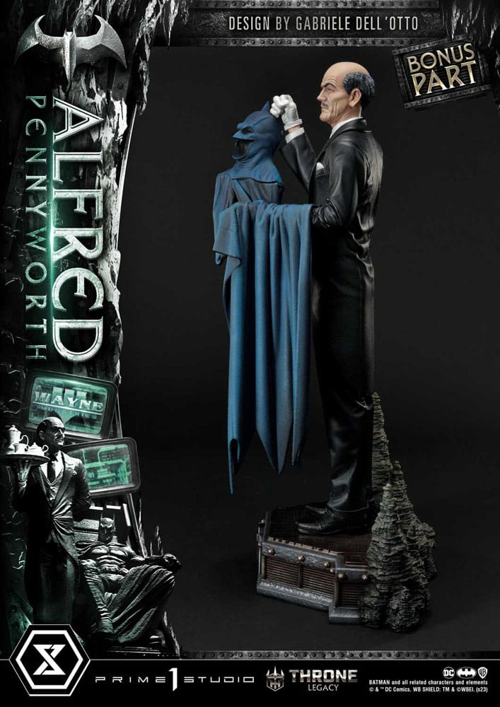 DC Comics statuette Throne Legacy Series Alfred Pennyworth (Batman Comics) Bonus Version 57 cm