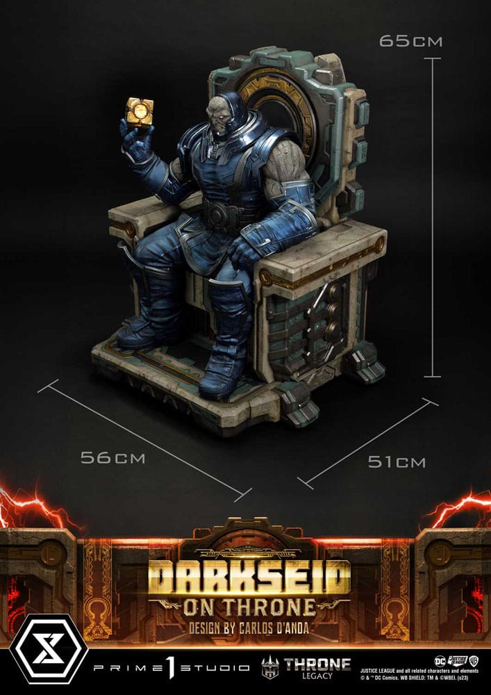 Throne Legacy Series statuette 1/4 Justice League (Comics) Darkseid on Throne Design by Carlos D'Anda Standard Version 65 cm