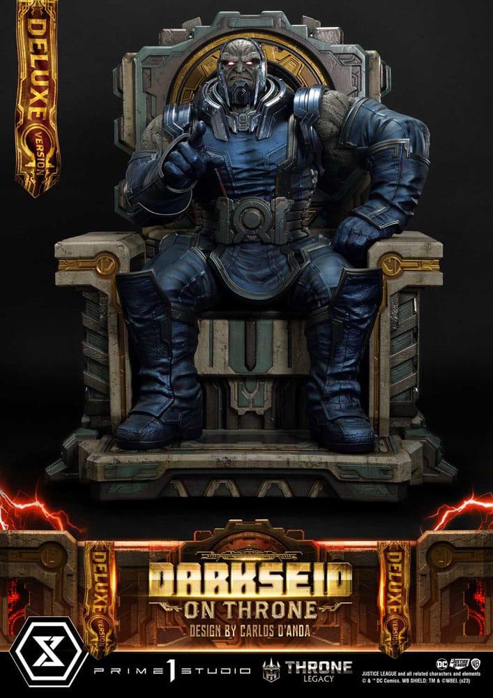 Throne Legacy Series statuette 1/4 Justice League (Comics) Darkseid on Throne Design by Carlos D'Anda Deluxe Bonus Version 65 cm