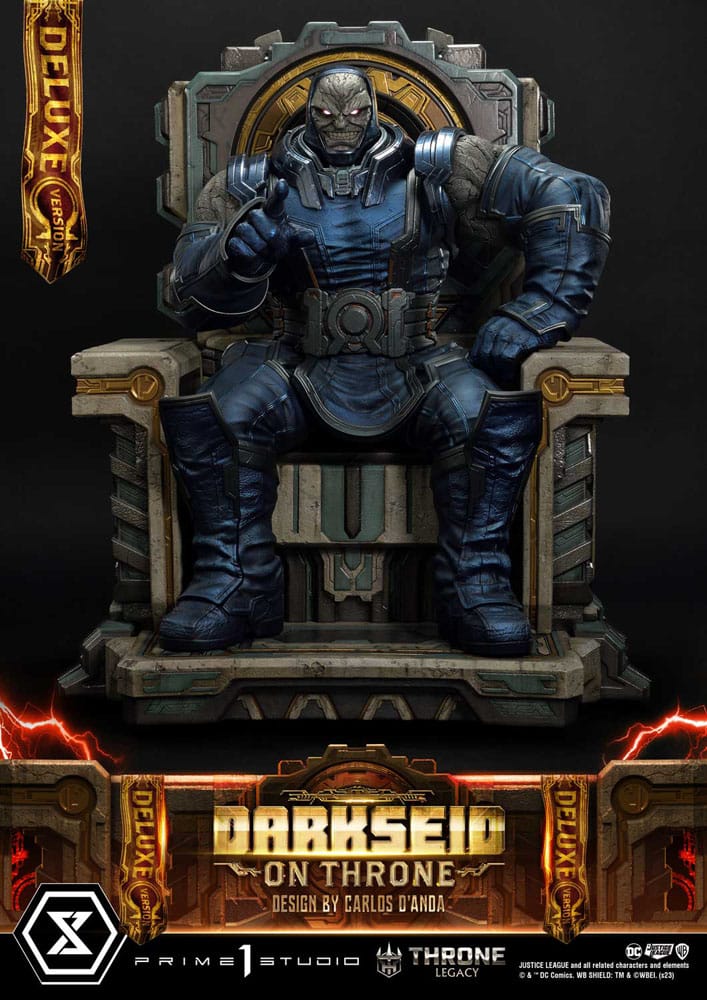 Throne Legacy Series statuette 1/4 Justice League (Comics) Darkseid on Throne Design by Carlos D'Anda Deluxe Bonus Version 65 cm